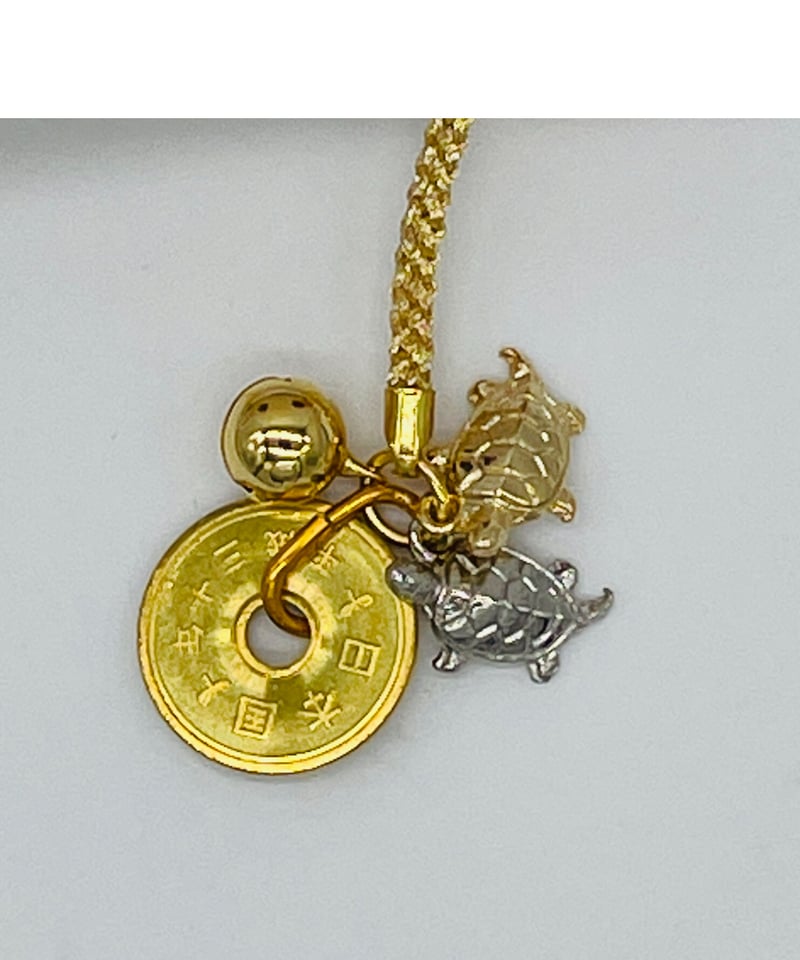 銭亀ストラップ | マキノ玉森堂