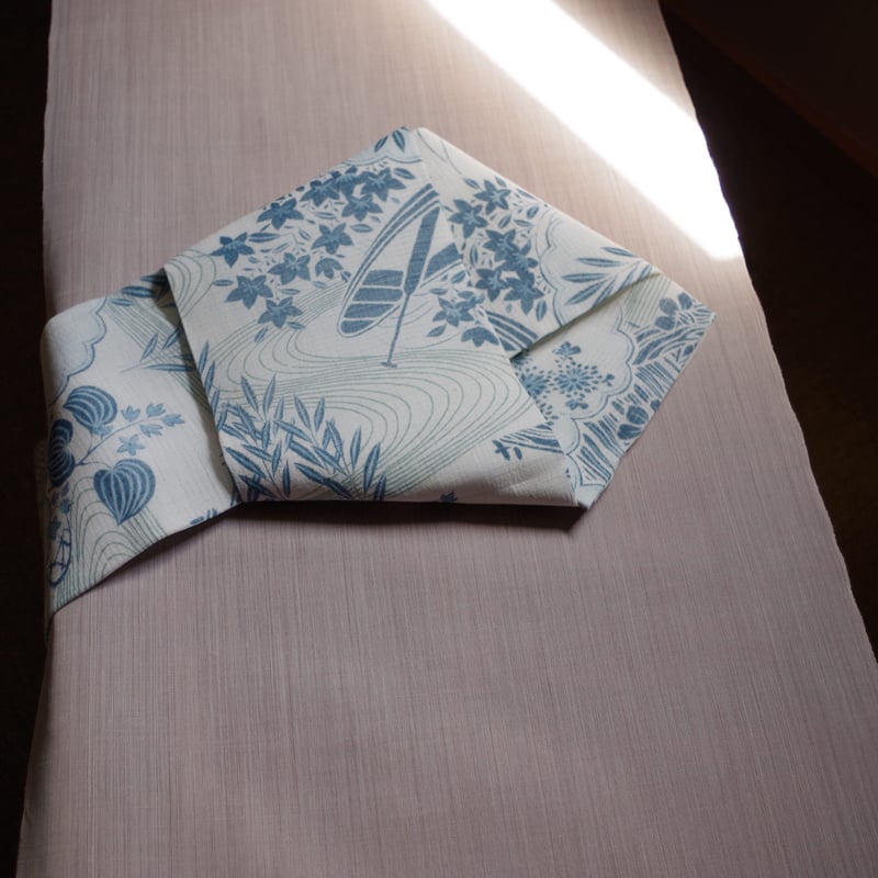 反物 能登上布 灰桜 | 野の草