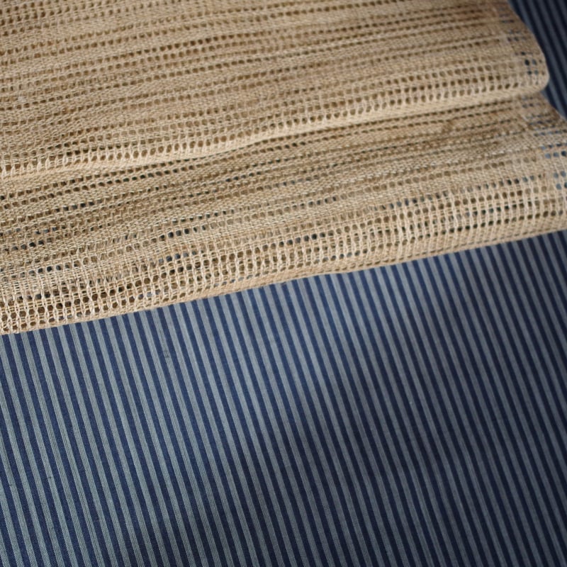 八寸帯 本麻絽織 | 野の草