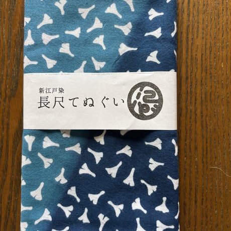 手ぬぐい　銀杏ななめ暈し