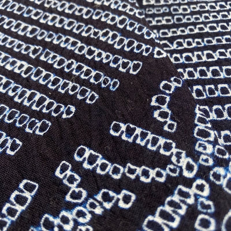 半幅帯 有松絞り鹿子 | 野の草