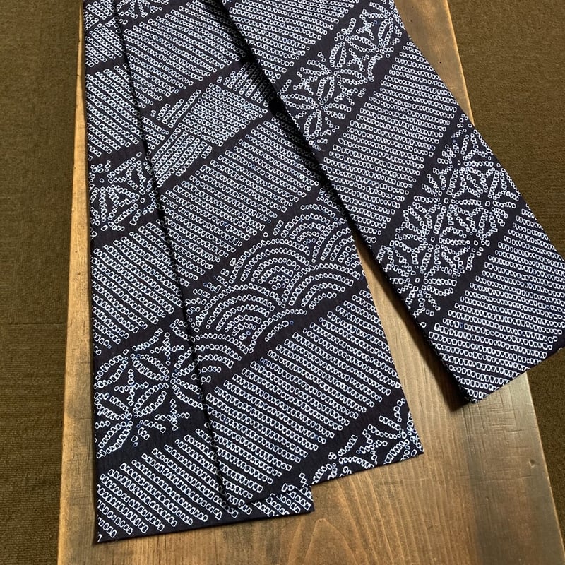 半幅帯 有松絞り鹿子 | 野の草