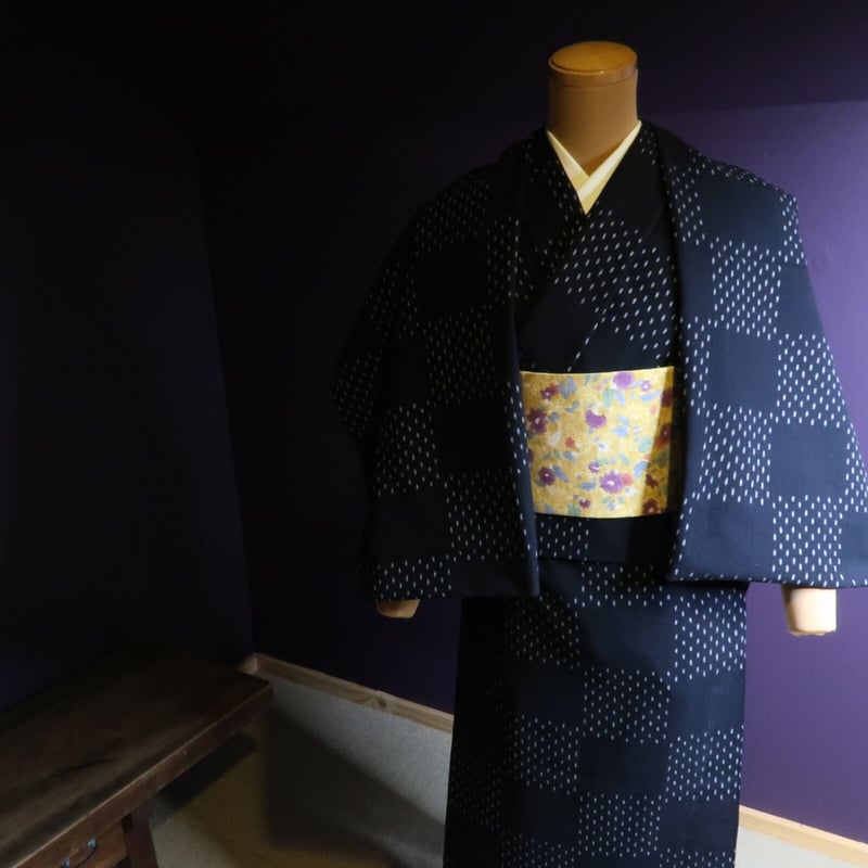 紬に合う名古屋帯 k.epiphany | . . 久米島紬 タイシルクの名古屋帯 . この久米島