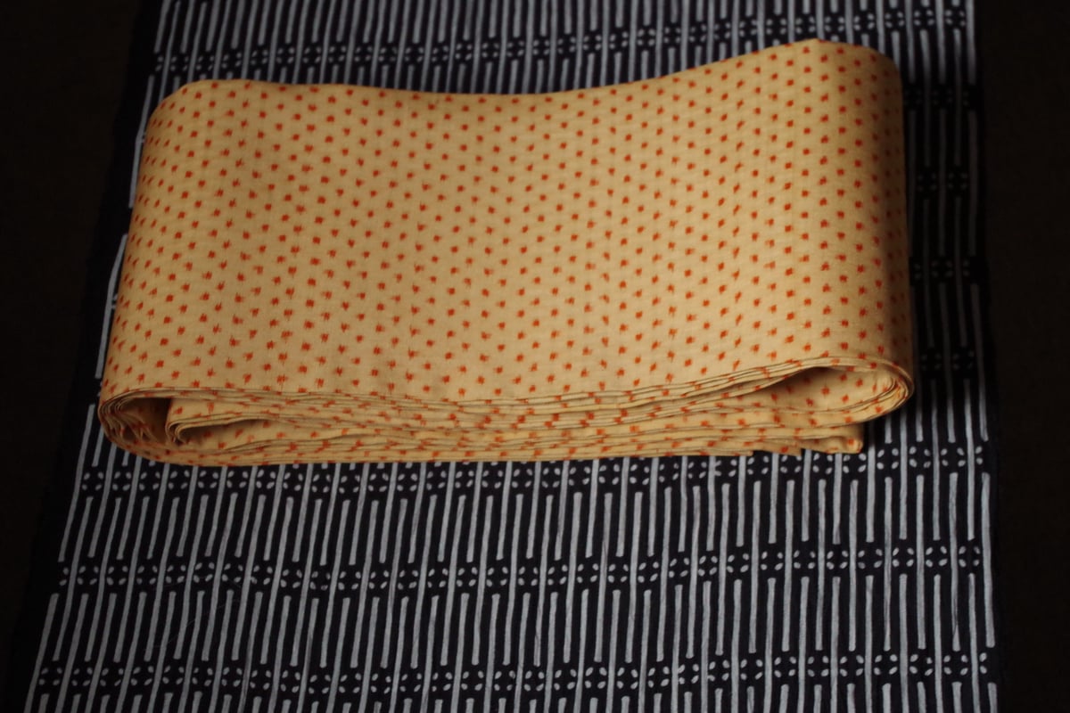 新之助上布　綿麻着物　ベリー色系 新之助上布】綿麻反物「無地・ブラックベリー』 | KIMONO CLOSET
