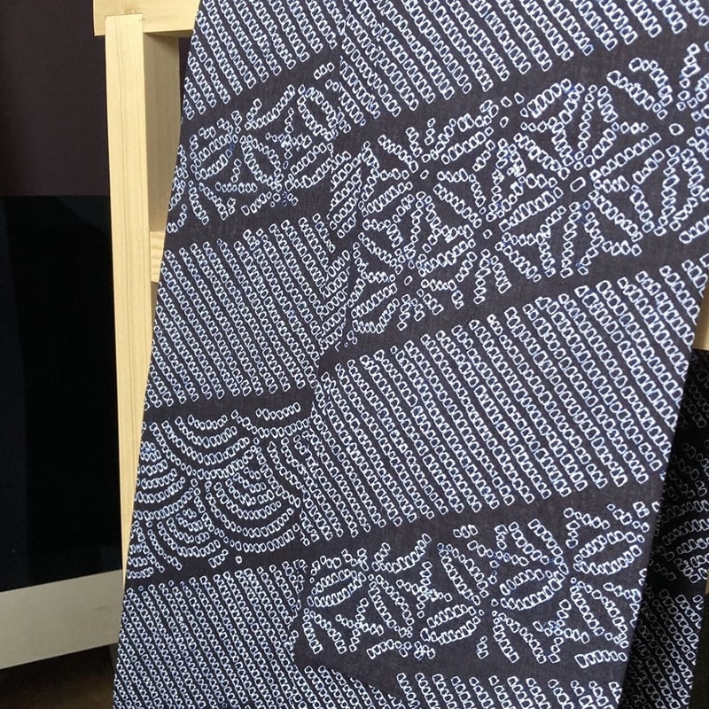 半幅帯 有松絞り鹿子 | 野の草