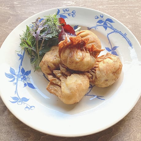 ほうき鶏の雲呑（ワンタン）２種セット（ピリ辛豆豉、えび入り　各20個　計40個）（冷凍）無添加　40個入り　　2月12日（木）～2月14日（土）発送分　送料着払い