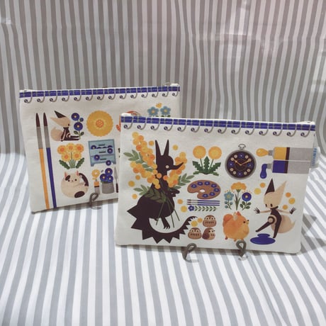 フラットポーチ　by0313 　03