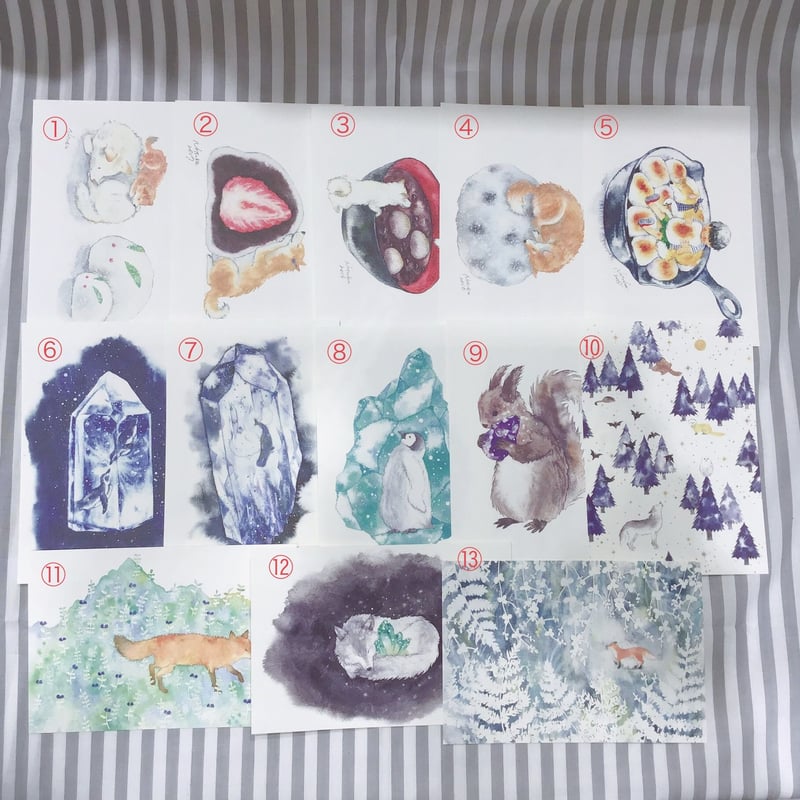 ポストカード by村田夏佳 パターンB | FEWMANY shinjuku STORE