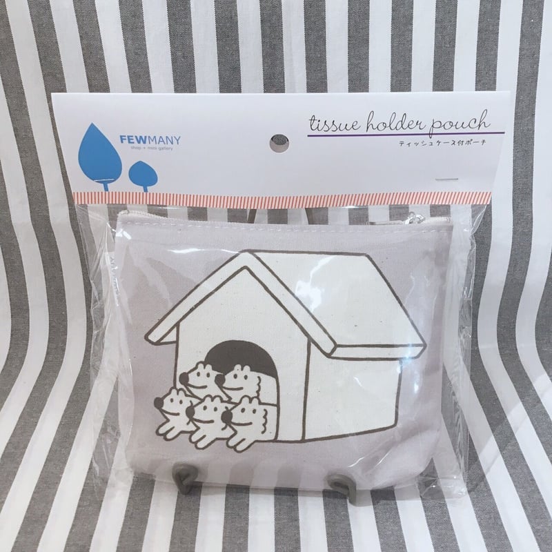 フジテレビ　ラフくん　ポケットティッシュ、ケース フジテレビ ラフくん ポケットティッシュ、ケース