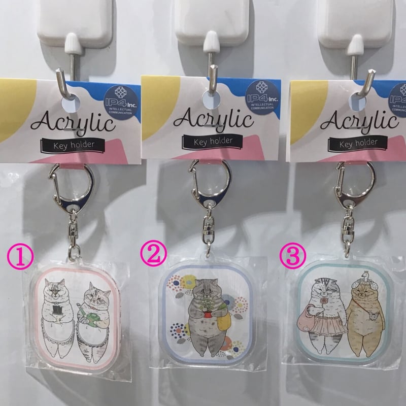 KORIRI 世にも不思議な猫世界 アクリルキーホルダー02 | FEWMANY shinj