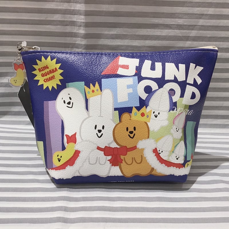 JUNK FOOD OPERA 合皮舟形ポーチ | FEWMANY shinjuku STORE
