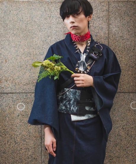 〈Kanae Lu〉広島デニム着物