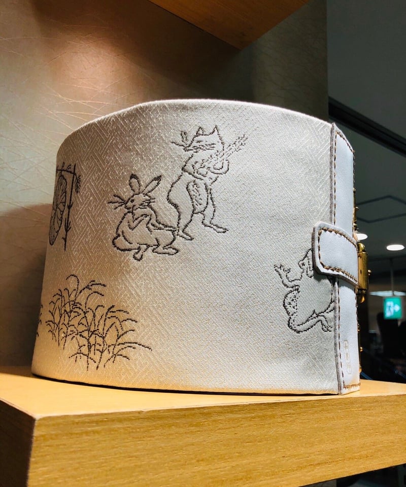 和男師〉京都西陣織 帯ベルト（半巾）鳥獣戯画 | 音遊 onyou market