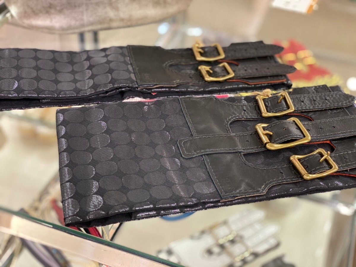 和男師〉広島 金襴織 帯ベルト（半巾）黒ドット柄 | 音遊 onyou market 