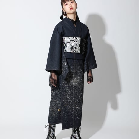 ozz 帯ベルト OZZON JAPAN / 蝶鱗ベルトコルセット