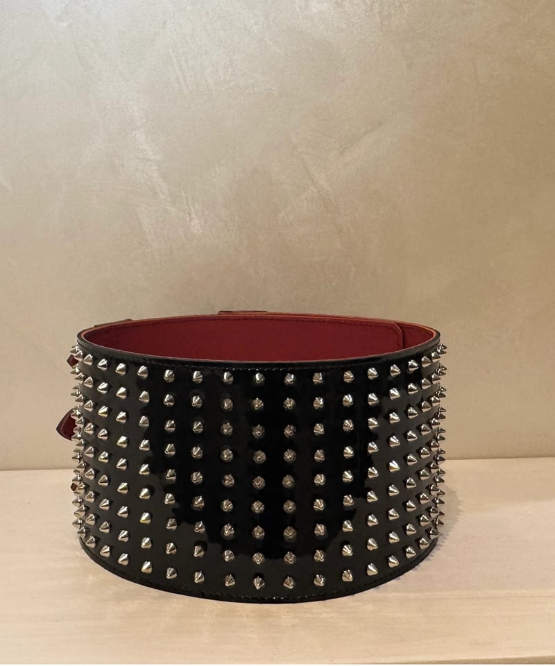 姫路レザー エナメルスタッズ 帯ベルト(半巾) | 音遊 onyou market