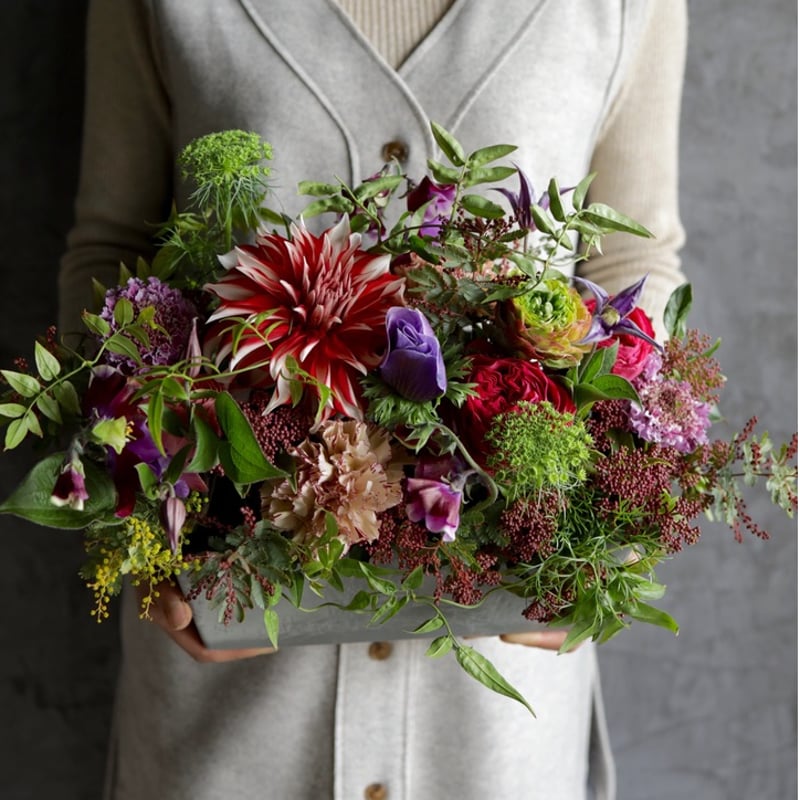 【◎◎】ご注文のアレンジメント＊ 季節のアレンジメント LL | APPRIVOISER