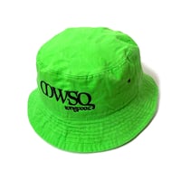 【TONGPOO CLOTHING】MWSQ BUCKET HAT - NEON GREEN