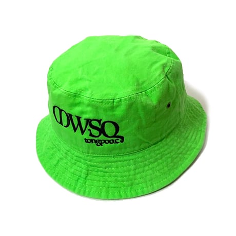 【TONGPOO CLOTHING】MWSQ BUCKET HAT - NEON GREEN