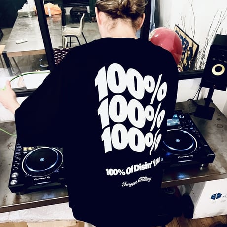 【TONGPOO CLOTHING】100% S/S TEE - BLACK