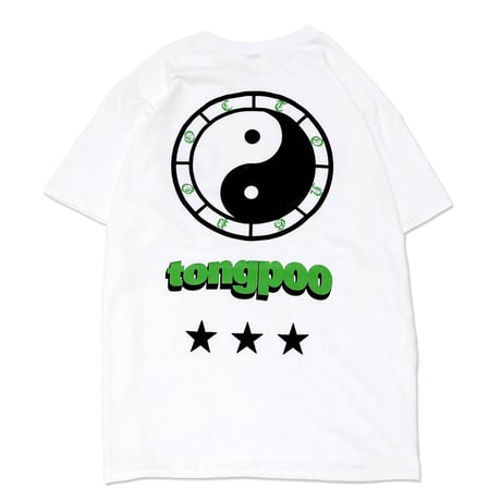 【TONGPOO CLOTHING】YIN YANG S/S TEE - WHITE（TPSS-003-WH）