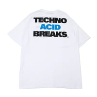 【TONGPOO CLOTHING】TECHNO ACID BREAKS S/S TEE - WHITE（TNP-08TE-WH）