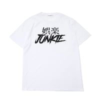 【Tongpoo】GORAKU JUNKIE S/S TEE  - WHITE（TNP-12TE-WH）