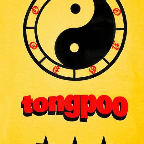 【TONGPOO CLOTHING】YIN YANG S/S TEE - YELLOW（TPSS-003-YE）