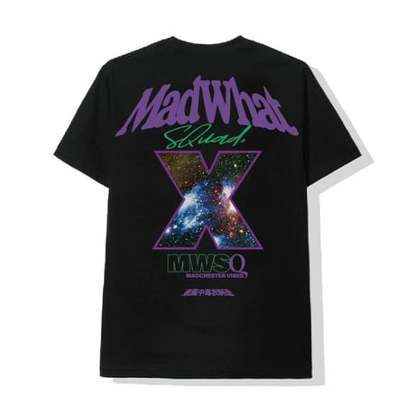 【TONGPOO CLOTHING】MAD WHAT SQUAD TEE - BLACK/PURPLE