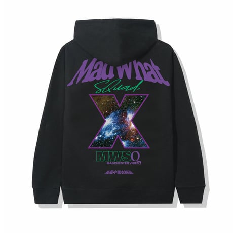 【TONGPOO CLOTHING】MAD WHAT SQUAD HOODIE - BLACK/PURPLE