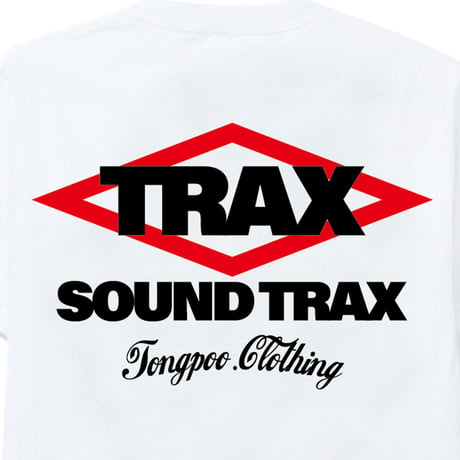 【TONGPOO CLOTHING】SOUND TRAX   S/S TEE - WHITE