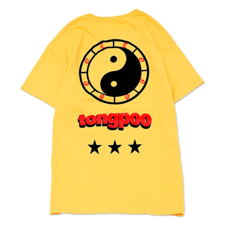 【TONGPOO CLOTHING】YIN YANG S/S TEE - YELLOW（TPSS-003-YE）