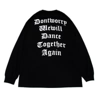 【TONGPOO CLOTHING】DONT WORRY L/S TEE  - BLACK（TNP-14LT-BK）