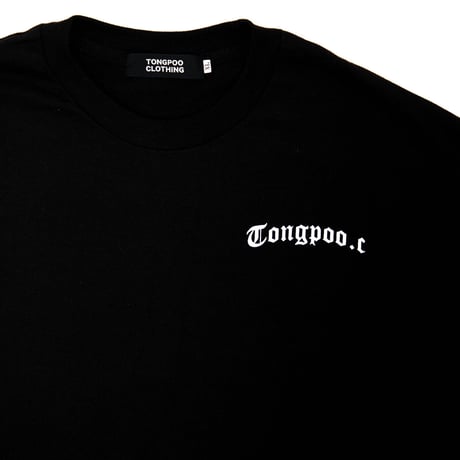 【TONGPOO CLOTHING】DONT WORRY L/S TEE  - BLACK（TNP-14LT-BK）