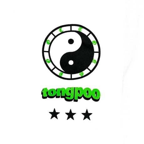 【TONGPOO CLOTHING】YIN YANG S/S TEE - WHITE（TPSS-003-WH）