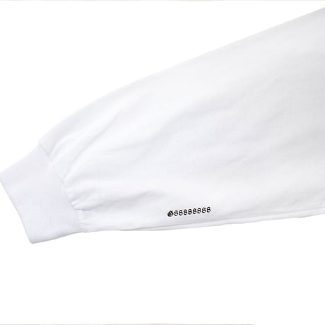【TONGPOO CLOTHING】DONT WORRY L/S TEE  - WHITE（TNP-14LT-WH）