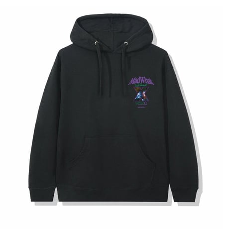 【TONGPOO CLOTHING】MAD WHAT SQUAD HOODIE - BLACK/PURPLE