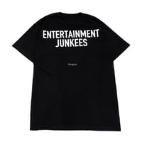 【Tongpoo】ENTERTAINMENT JUNKEES S/S TEE  - BLACK（TNP-10TE-BK）