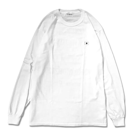 【Tongpoo】TOKYO L/S TEE-WHITE（TPLS-003-WH）