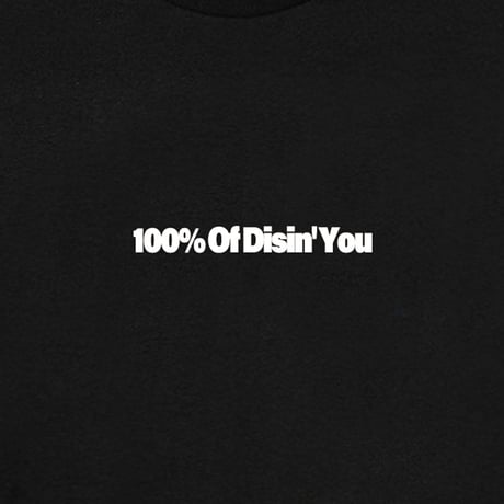 【TONGPOO CLOTHING】100% S/S TEE - BLACK