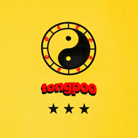 【TONGPOO CLOTHING】YIN YANG S/S TEE - YELLOW（TPSS-003-YE）
