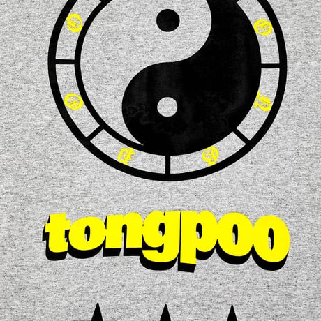 【TONGPOO CLOTHING】YIN YANG S/S TEE - GREY（TPSS-003-GR）