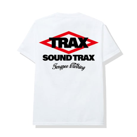 【TONGPOO CLOTHING】SOUND TRAX   S/S TEE - WHITE