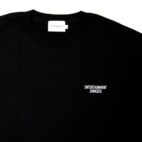 【Tongpoo】ENTERTAINMENT JUNKEES S/S TEE  - BLACK（TNP-10TE-BK）