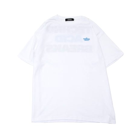 【TONGPOO CLOTHING】TECHNO ACID BREAKS S/S TEE - WHITE（TNP-08TE-WH）