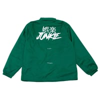【Tongpoo】GORAKU JUNKIE COACH JACKET  - GREEN（TNP-13JK-GN）