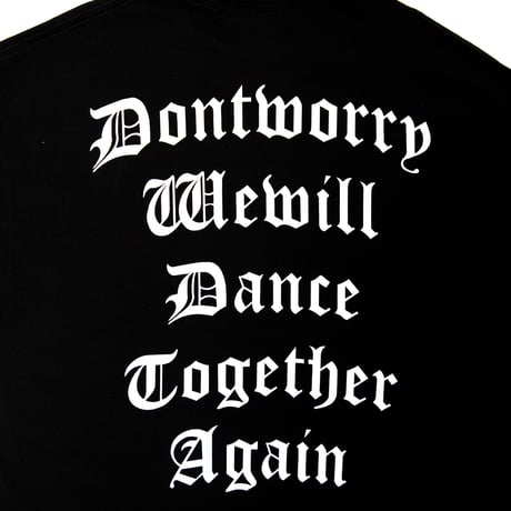 【TONGPOO CLOTHING】DONT WORRY L/S TEE  - BLACK（TNP-14LT-BK）