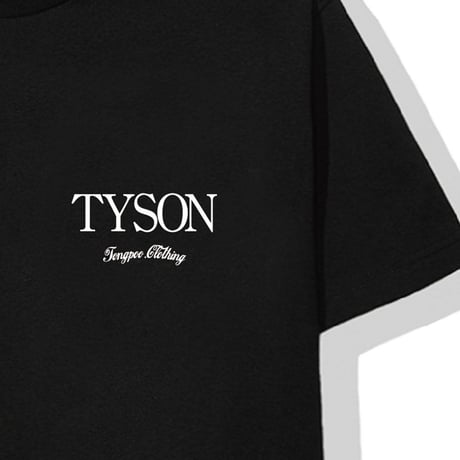 【TONGPOO CLOTHING】TYSON   S/S TEE - BLACK