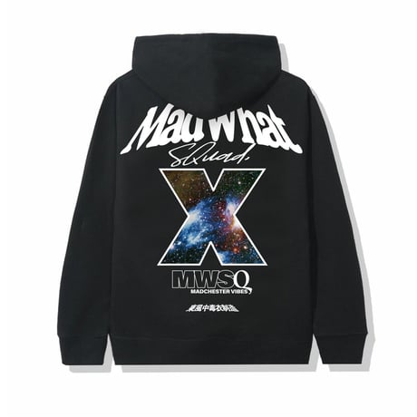 【TONGPOO CLOTHING】MAD WHAT SQUAD HOODIE - BLACK/WHITE
