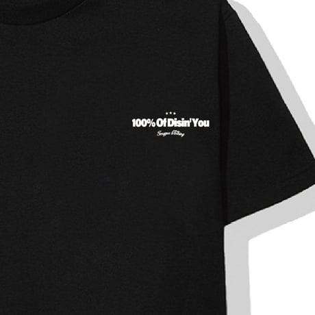 【TONGPOO CLOTHING】DISIN YOU S/S TEE - BLACK